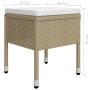 Juego de comedor de jardín de 5 piezas beige de , Conjuntos de jardín - Ref: Foro24-3072119, Precio: 506,09 €, Descuento: %