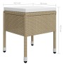 Juego de comedor de jardín de 5 piezas beige de , Conjuntos de jardín - Ref: Foro24-3071863, Precio: 420,43 €, Descuento: %