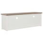 Wooden TV stand in white, 120x30x40 cm by vidaXL, TV Furniture - Ref: Foro24-249906, Price: 214,99 €, Discount: %