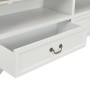 Wooden TV stand in white, 120x30x40 cm by vidaXL, TV Furniture - Ref: Foro24-249906, Price: 214,99 €, Discount: %