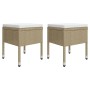 Juego de comedor de jardín de 5 piezas beige de , Conjuntos de jardín - Ref: Foro24-3068745, Precio: 348,98 €, Descuento: %