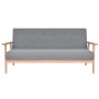 3-Sitzer-Sofa aus hellgrauem Stoff von , Sofas - Ref: Foro24-244650, Preis: 287,52 €, Rabatt: %