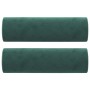 2-seater sofa with dark green velvet cushions, 140 cm by , Sofas - Ref: Foro24-3200883, Price: 259,92 €, Discount: %