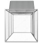 Galvanized steel chicken coop 3x1x1.5 m by vidaXL, Cages and habitats for small animals - Ref: Foro24-144559, Price: 183,99 €...