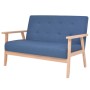 Blaue 2-teilige Sofagarnitur aus Stoff von , Sofas - Ref: Foro24-274914, Preis: 425,99 €, Rabatt: %