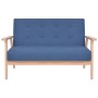 Blaue 2-teilige Sofagarnitur aus Stoff von , Sofas - Ref: Foro24-274914, Preis: 425,99 €, Rabatt: %