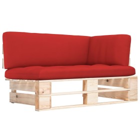 Gartenpaletten-Ecksofa imprägniertes Kiefernholz von , Modulare Sofas für den Außenbereich - Ref: Foro24-3066607, Preis: 111,...