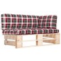 Gartenpaletten-Ecksofa imprägniertes Kiefernholz von , Modulare Sofas für den Außenbereich - Ref: Foro24-3066613, Preis: 102,...