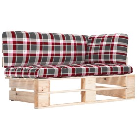 Corner pallet garden sofa made of impregnated pine wood by , Modular outdoor sofas - Ref: Foro24-3066613, Price: 102,40 €, Di...