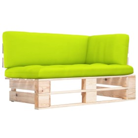 Corner pallet garden sofa made of impregnated pine wood by , Modular outdoor sofas - Ref: Foro24-3066611, Price: 99,41 €, Dis...