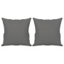 2-seater sofa with dark gray microfiber fabric cushions, 140 cm by , Sofas - Ref: Foro24-3200973, Price: 276,62 €, Discount: %