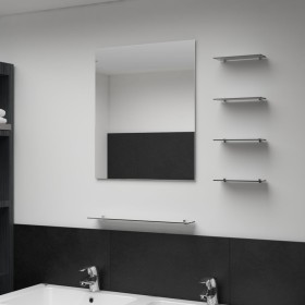 Wall mirror with 5 shelves silver 50x60 cm by vidaXL, Mirrors - Ref: Foro24-249444, Price: 44,99 €, Discount: %