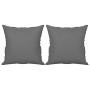 2-seater sofa with dark gray microfiber fabric cushions, 120 cm by , Sofas - Ref: Foro24-3200967, Price: 280,32 €, Discount: %