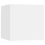 Wall-mounted TV furniture 8 units white 30.5x30x30 cm by , TV Furniture - Ref: Foro24-3078739, Price: 187,36 €, Discount: %