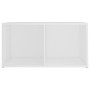 Muebles para TV 2 uds madera de ingeniería blanco 72x35x36,5 cm de , Muebles TV - Ref: Foro24-3079898, Precio: 68,18 €, Descu...