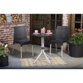 Keter Chelsea Bistro Set Graphit 223562 von , Gartensets - Ref: Foro24-420031, Preis: 160,99 €, Rabatt: %