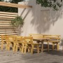 Garden dining set 6 pieces impregnated pine wood by , Garden sets - Ref: Foro24-3096608, Price: 790,90 €, Discount: %