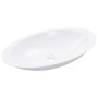 Lavabo 59,3x35,1x10,7 cm resina mineral/mármol blanco de vidaXL, Lavabos - Ref: Foro24-144069, Precio: 122,67 €, Descuento: %