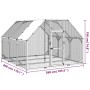 Solid pine wood chicken coop impregnated 268x300x190 cm by , Cages and habitats for small animals - Ref: Foro24-3102989, Pric...