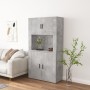 Tall plywood gray concrete sideboard by , Sideboards - Ref: Foro24-3185355, Price: 159,16 €, Discount: %