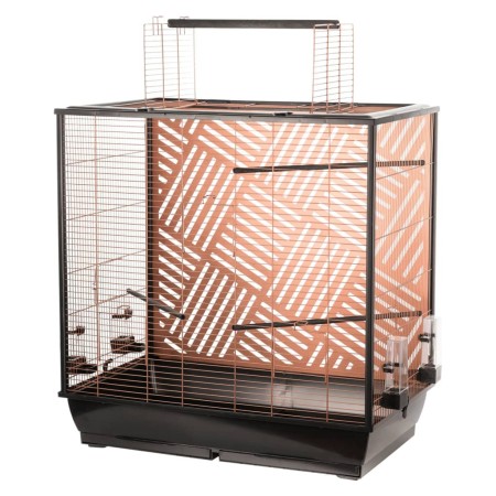 FLAMINGO Siri budgie cage copper 78x48x81.5-100 cm by FLAMINGO, Feet and bird cages - Ref: Foro24-439668, Price: 253,99 €, Di...