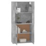 Aparador alto madera contrachapada gris hormigón de , Aparadores - Ref: Foro24-3185355, Precio: 167,46 €, Descuento: %