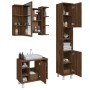 Set de muebles de baño 3 pzas madera contrachapada roble marrón de , Muebles de baño - Ref: Foro24-3187608, Precio: 191,99 €,...