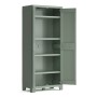 Keter Garden Storage Cabinet with Planet Gray Jade Shelves by , Lockers and storage cabinets - Ref: Foro24-445039, Price: 206...