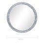 Tempered glass wall mirror 40 cm by vidaXL, Mirrors - Ref: Foro24-249447, Price: 26,05 €, Discount: %