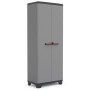 Keter Multi-purpose Stilo Storage Cabinet in gray and black 173 cm by , Lockers and storage cabinets - Ref: Foro24-434770, Pr...