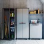 Keter Multi-purpose Stilo Storage Cabinet in gray and black 173 cm by , Lockers and storage cabinets - Ref: Foro24-434770, Pr...