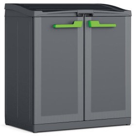 Keter Moby Compact Recycling System graphite 100cm Recycling Cabinet by , Lockers and storage cabinets - Ref: Foro24-434772, ...