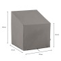 Madison Garden Chair Cover 75x78x90 cm Gray by , Garden furniture covers - Ref: Foro24-423667, Price: 42,53 €, Discount: %