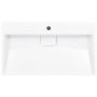 Sink 80x46x11 cm mineral resin/white marble by vidaXL, Sinks - Ref: Foro24-144065, Price: 163,02 €, Discount: %