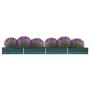 Arriate de acero galvanizado verde 600x80x45 cm de , Maceteros y jardineras - Ref: Foro24-47073, Precio: 127,79 €, Descuento: %