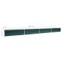 Arriate de acero galvanizado verde 600x80x45 cm de , Maceteros y jardineras - Ref: Foro24-47073, Precio: 127,79 €, Descuento: %