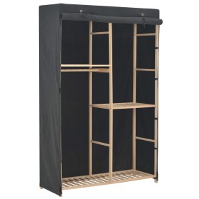 Grauer 3-stöckiger Kleiderschrank aus Stoff, 110 x 40 x 170 cm von vidaXL, Kleiderschränke - Ref: Foro24-248188, Preis: 110,9...