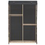 Grauer 3-stöckiger Kleiderschrank aus Stoff, 110 x 40 x 170 cm von vidaXL, Kleiderschränke - Ref: Foro24-248188, Preis: 100,9...