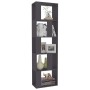 Gray plywood shelf/divider 45x24x159 cm by , Bookcases and shelves - Ref: Foro24-800110, Price: 57,61 €, Discount: %