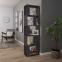 Gray plywood shelf/divider 45x24x159 cm by , Bookcases and shelves - Ref: Foro24-800110, Price: 57,61 €, Discount: %