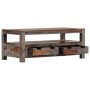 Mesa de centro madera maciza de sheesham gris 100x50x40 cm de , Mesas de centro - Ref: Foro24-247981, Precio: 239,60 €, Descu...