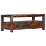 Solid gray sheesham wood coffee table 100x50x40 cm by , Coffee table - Ref: Foro24-247981, Price: 239,99 €, Discount: %