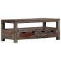 Solid gray sheesham wood coffee table 100x50x40 cm by , Coffee table - Ref: Foro24-247981, Price: 239,99 €, Discount: %