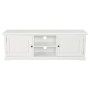 Wooden TV stand in white, 120x30x40 cm by , TV Furniture - Ref: Foro24-249883, Price: 212,71 €, Discount: %