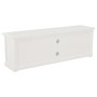 Wooden TV stand in white, 120x30x40 cm by , TV Furniture - Ref: Foro24-249883, Price: 212,71 €, Discount: %