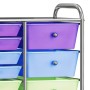 Portable storage cart XXL with 15 plastic drawers in multiple colors. by , Cargo forklifts - Ref: Foro24-320410, Price: 111,4...