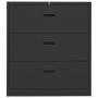 Aktenschrank aus anthrazitfarbenem Stahl, 90 x 46 x 103 cm von , Aktenschränke - Ref: Foro24-336293, Preis: 371,99 €, Rabatt: %