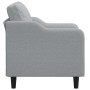 Sillón de tela gris claro 60 cm de , Sofás - Ref: Foro24-359343, Precio: 167,83 €, Descuento: %