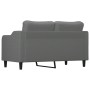 Dark gray 2-seater fabric sofa, 140 cm by , Sofas - Ref: Foro24-359360, Price: 230,67 €, Discount: %