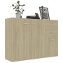 Sideboard aus Sonoma-Eichensperrholz, 105 x 30 x 75 cm von , Sideboards - Ref: Foro24-800696, Preis: 135,92 €, Rabatt: %